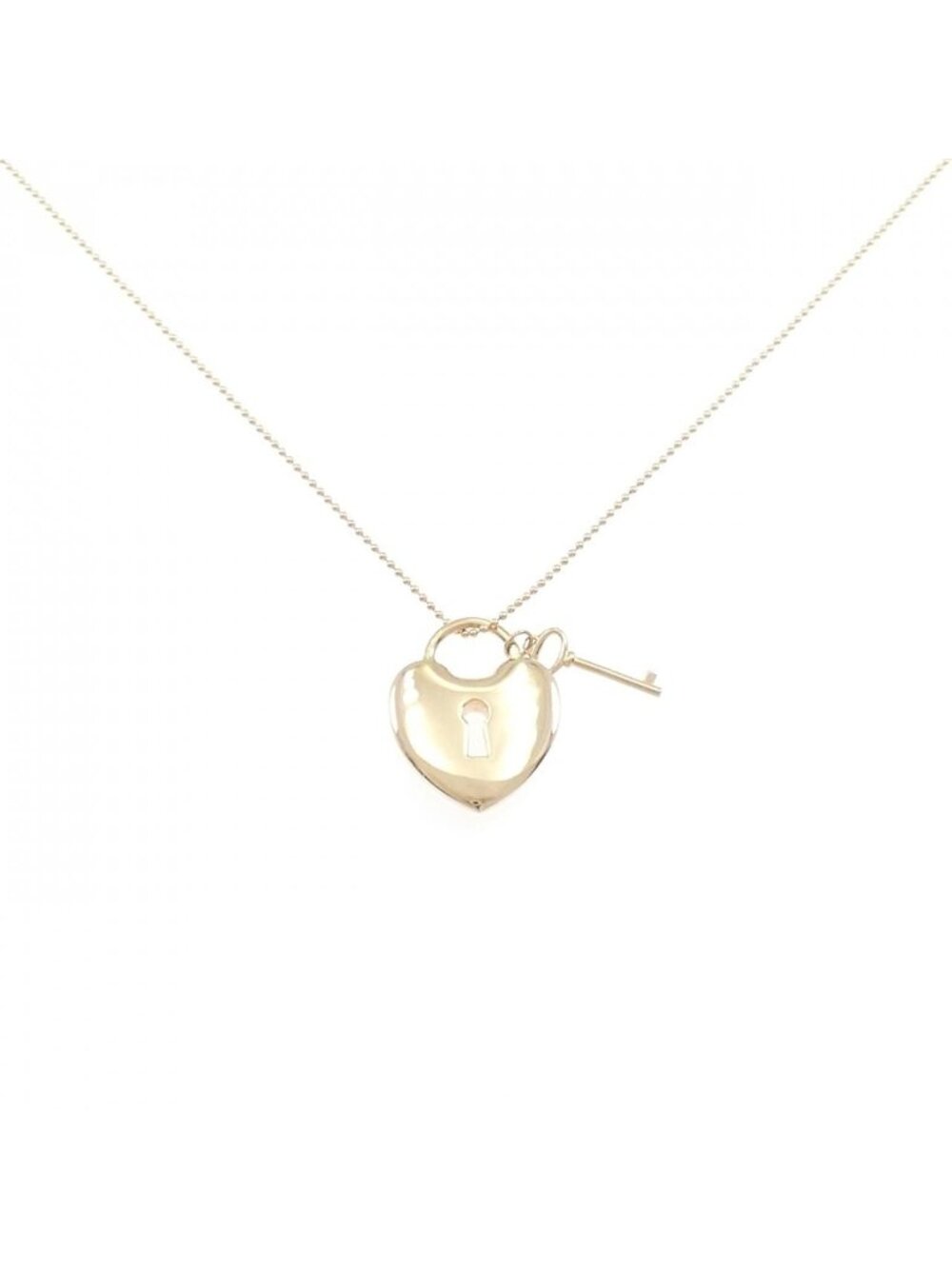 Tiffany & Co Heart Lock Necklace